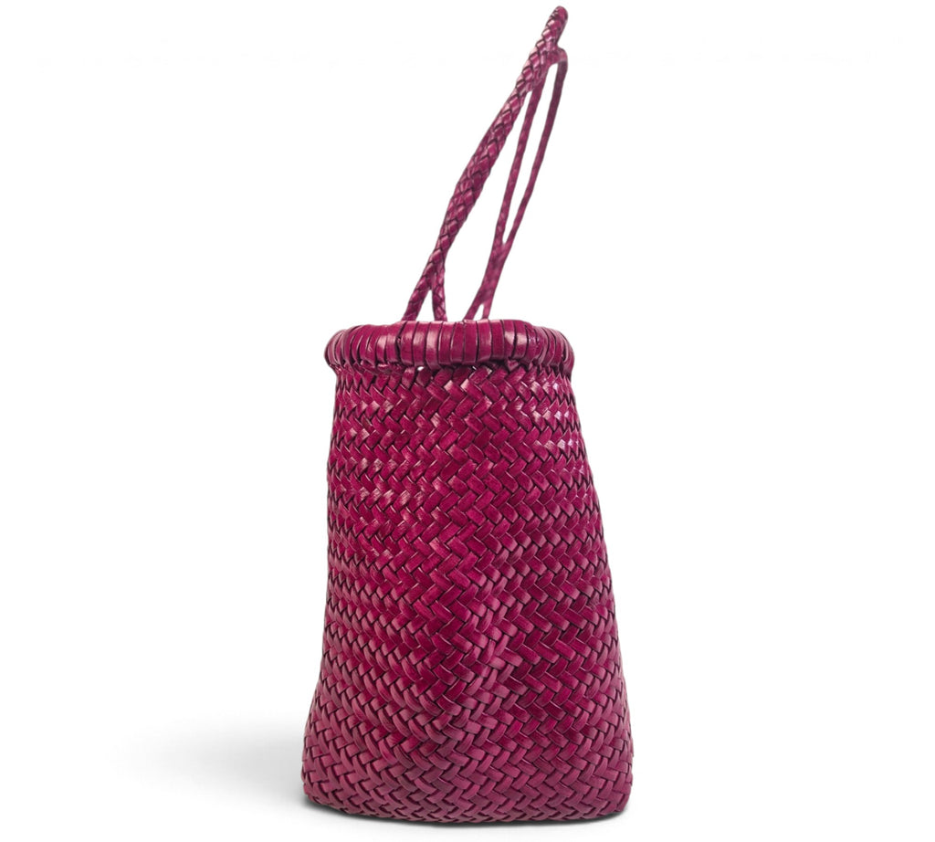 Handcrafted Woven Genuine Buffalo Leather Shoulder Bag