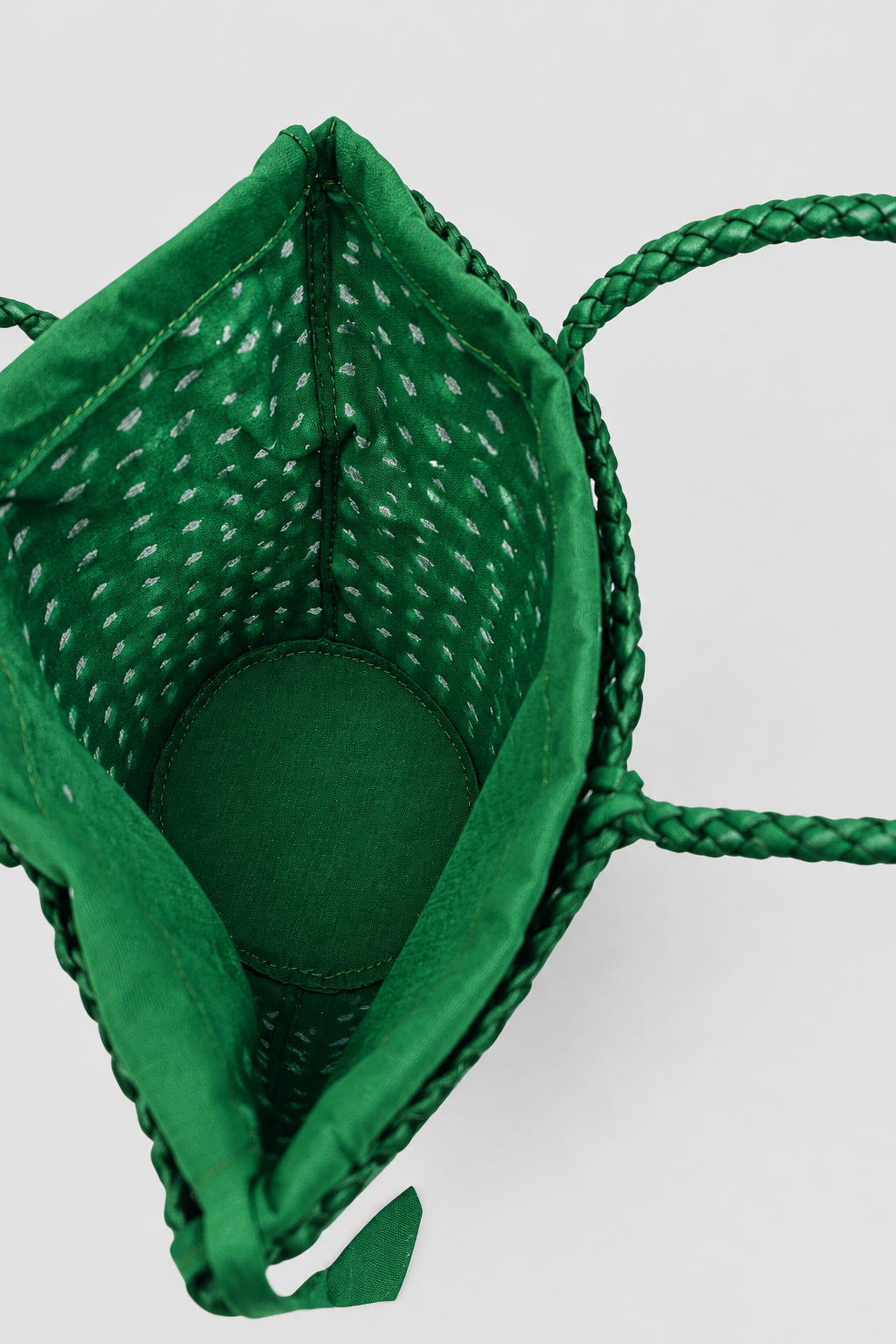 Artisanal Woven Buffalo Leather Arm Bag