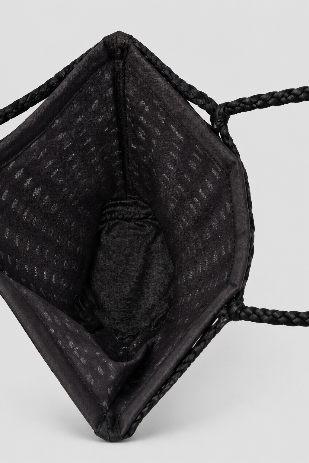 Artisanal Woven Buffalo Leather Arm Bag