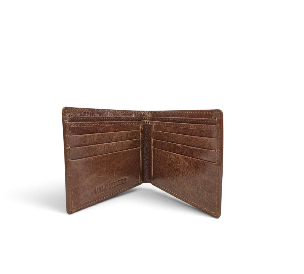 Professional Essential Everyday Use Carry: Handcrafted Genuine Calf Full-Grain Leather Woven Wallet