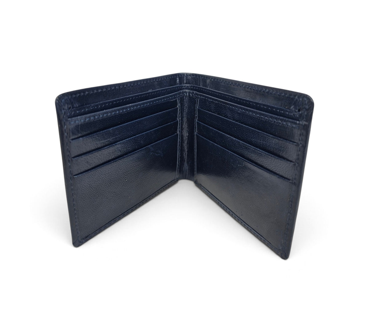 Professional Essential Everyday Use Carry: Handcrafted Genuine Calf Full-Grain Leather Woven Wallet