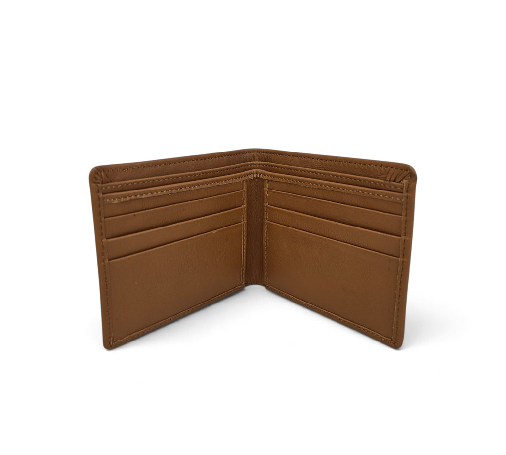 Handcrafted Genuine Sheepskin Butter-Soft Woven Multi-Combination Wallet
