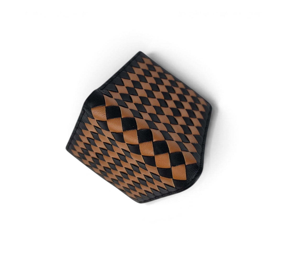 Handcrafted Genuine Sheepskin Butter-Soft Woven Multi-Combination Wallet