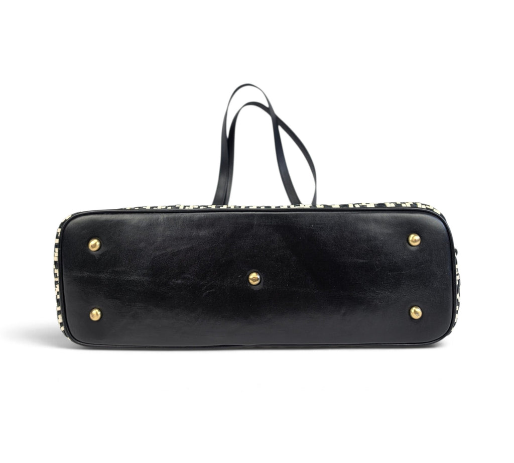Velourleer Executive Woven Buffalo Leather Laptop Tote Bag – Large Shoulder & Work Bag