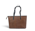Velourleer Executive Woven Buffalo Leather Laptop Tote Bag – Large Shoulder & Work Bag