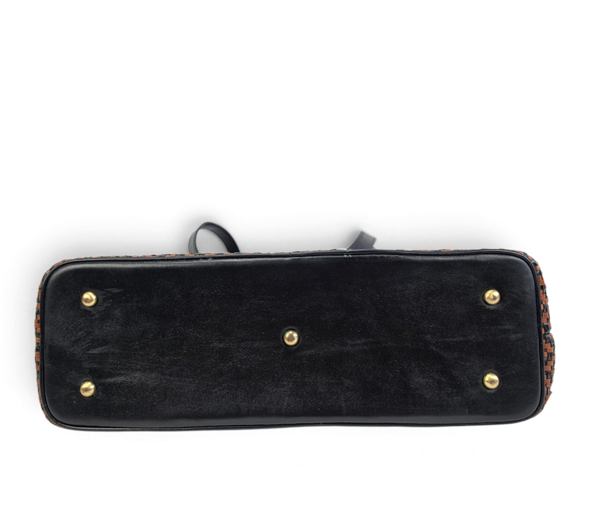 Velourleer Executive Woven Buffalo Leather Laptop Tote Bag – Large Shoulder & Work Bag