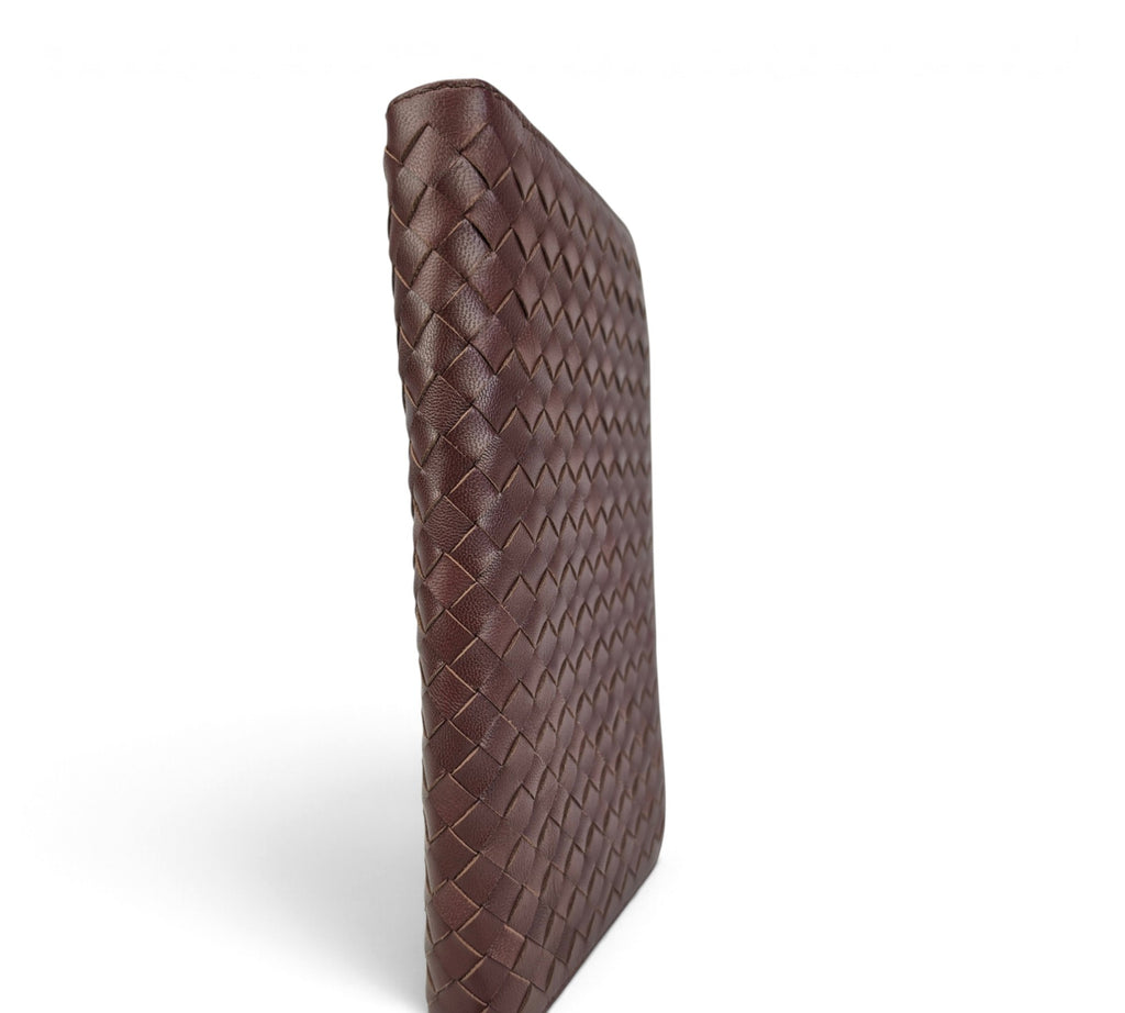 Velourleer Artisanal Sheepskin Woven Leather Clutch & Wristlet Wallet Collection – Multi-Compartment Luxury Evening Bags