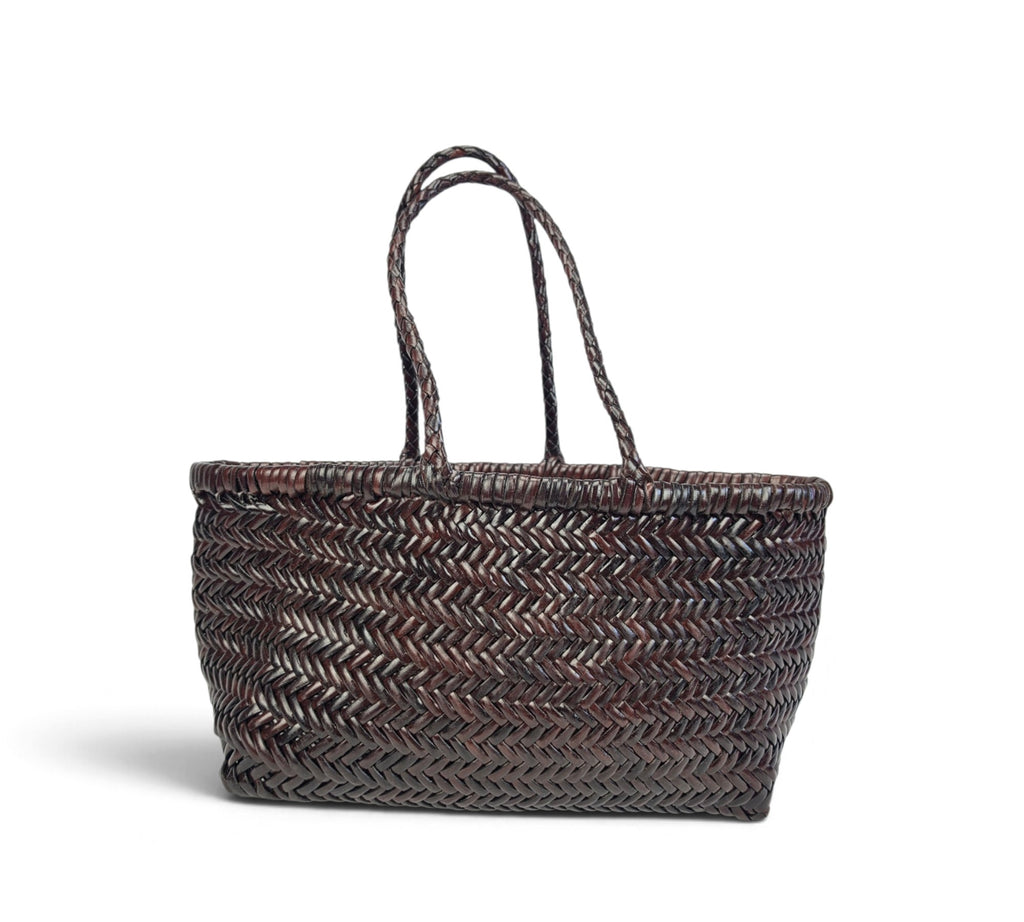 Velourleer Artisanal Genuine Buffalo Leather Woven Arm Bag – Medium Everyday Designer Handbag